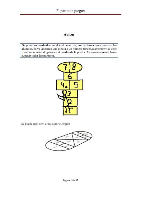 El patio de juegos Avión - CEIP La Puebla