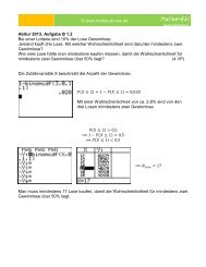 Abitur 2013; Aufgabe B 1.2