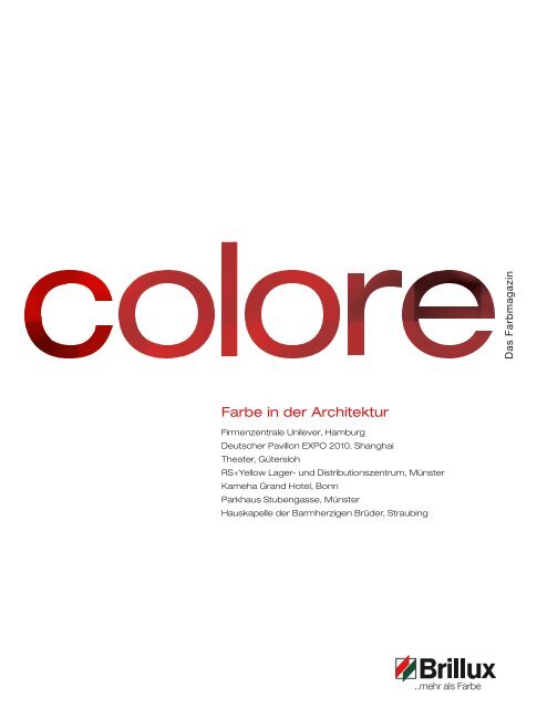 colore – Das Farbmagazin - Brillux