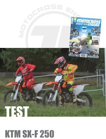  KTM SX-F 250 / Test 2016