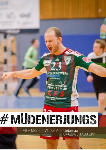 Hallenheft #MüdenerJungs 6. Ausgabe