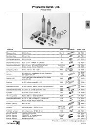 PNEUMATIC ACTUATORS