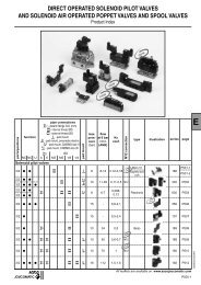 DIRECT OPERATED SOLENOID PILOT VALVES AND SOLENOID AIR