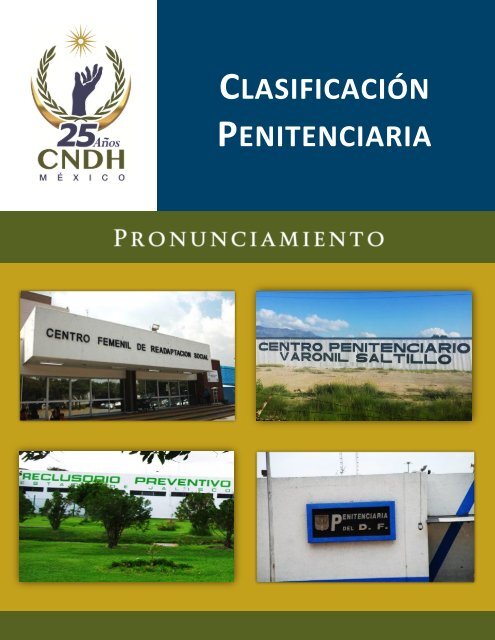 CLASIFICACIÓN PENITENCIARIA