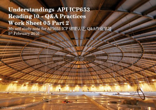 Understanding API ICP653 Reading 10-Worksheet-05 Part 2