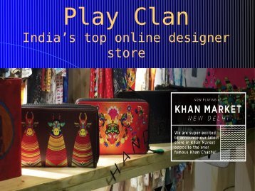 Play Clan – Best Online Designer Store India