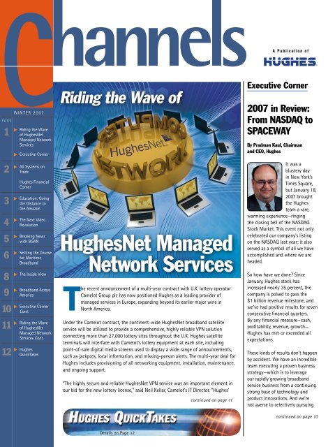 HughesNet Managed Network Services - Hughes Network Systems ...