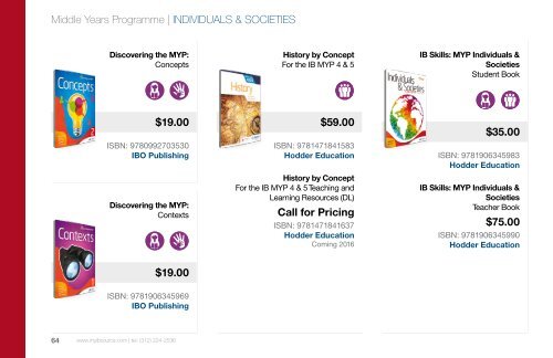 IB Catalog 2016