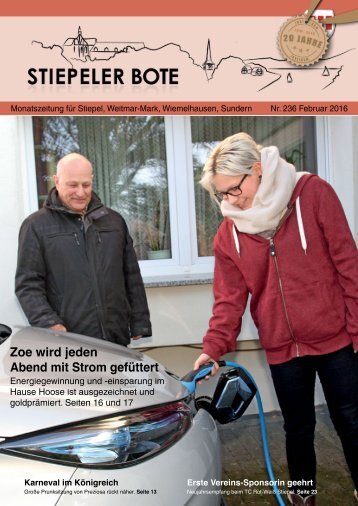 Stiepeler Bote 236 - Februar 2016
