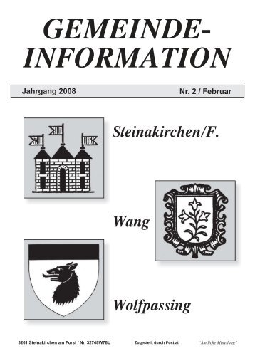 Download - Marktgemeinde Steinakirchen am Forst