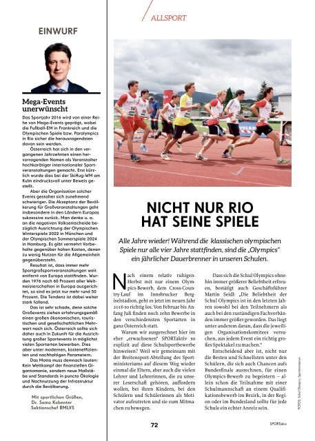 SPORTaktiv Februar 2016