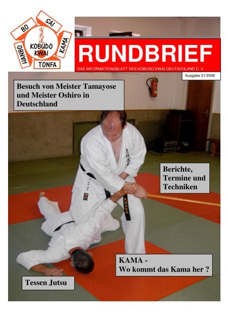 RUNDBRIEF 01 2006 - Kobudo Kwai Deutschland