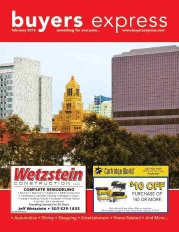 Buyers Express - Rochester Edition - February 2016