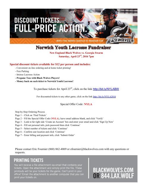 2016 Norwich LAX Fundraiser