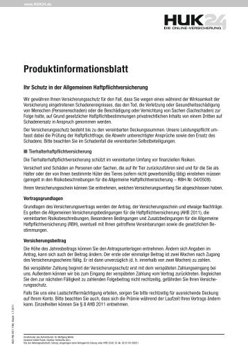 Huk coburg privathaftpflicht classic single