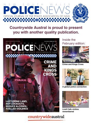 Police News February 2016 Published by Countrywide Austral