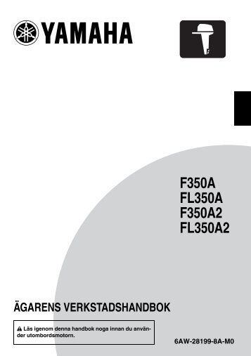 Yamaha F(L)350A - 2014 - Mode d'emploi Svenska