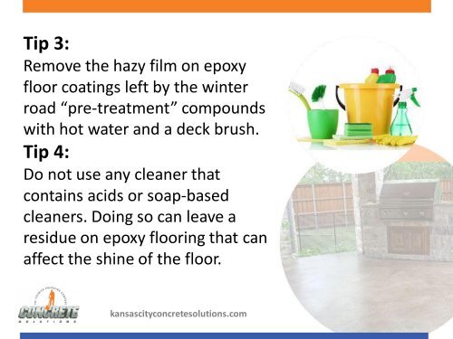 Expert Tips to Clean and Maintain Epoxy Floors