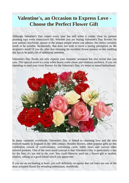 Favorite Flowers To Give Mom on Mother's Day