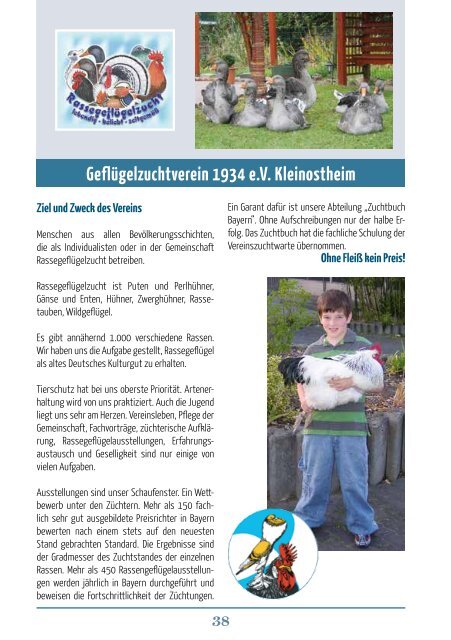 Orts- & Vereinsbroschüre Kleinostheim 2016