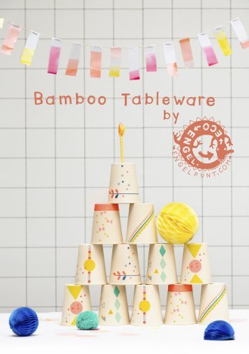 ENGEL Bamboo Tableware  2016