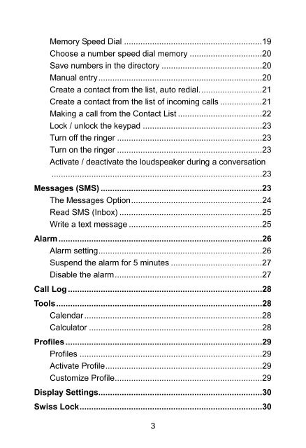 User manual (pdf) - Swissvoice.net