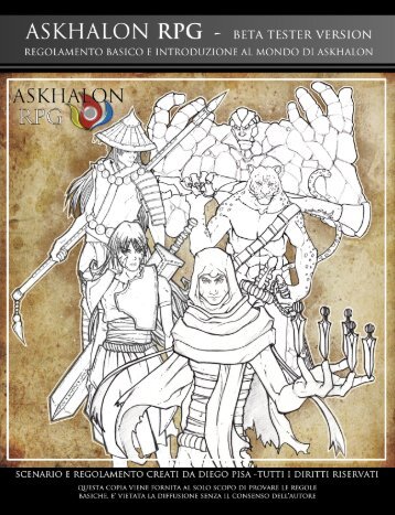 ASKHALON RPG-MANUALE BASE