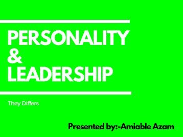 Personality_Leadership