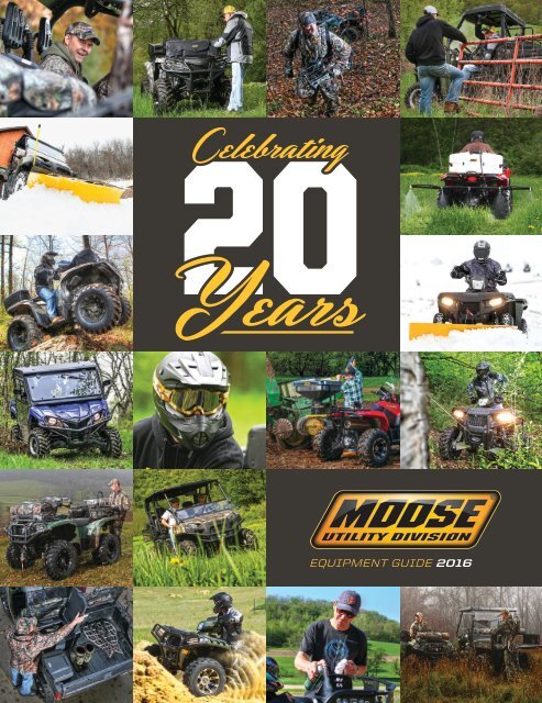 MUD103 Moose ATV Black Seat Cover