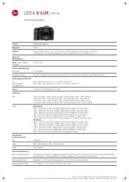 Datenblatt: Leica V-LUX Typ 114
