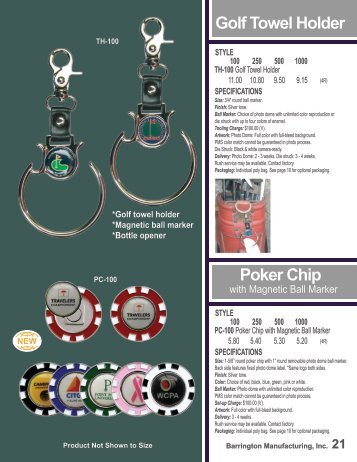 PAGE 21 TOWEL HOLDER & POKER CHIPS BLEED