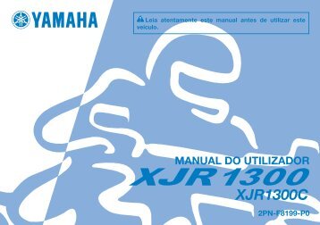 Yamaha XJR1300 - 2015 - Mode d'emploi PortuguÃªs