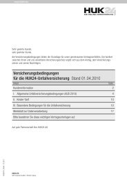 Informationen Zu Ihrer Rechtsschutzversicherung Stand Huk24