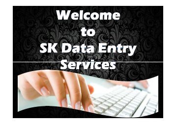 Leading Data Entry Outsourcing Companies