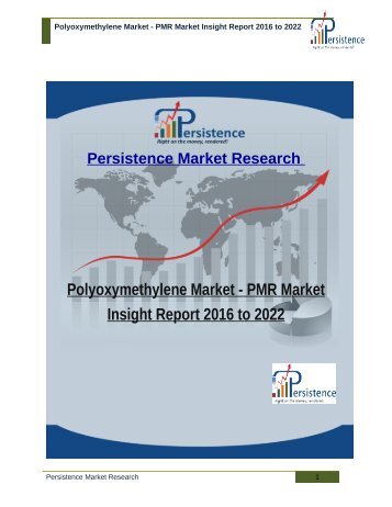 Polyoxymethylene Market