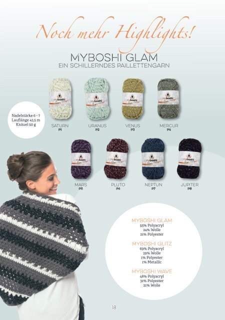 myboshi Produkte 2016/2017