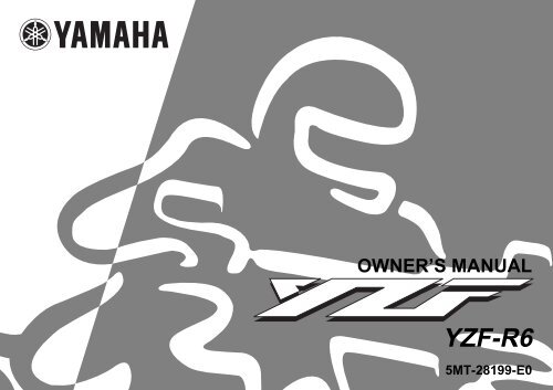 Yamaha YZF-R6 - 2001 - Mode d'emploi English