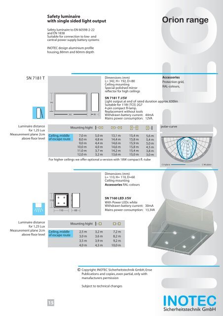 Orion range - Lumentron Electronic Kft.