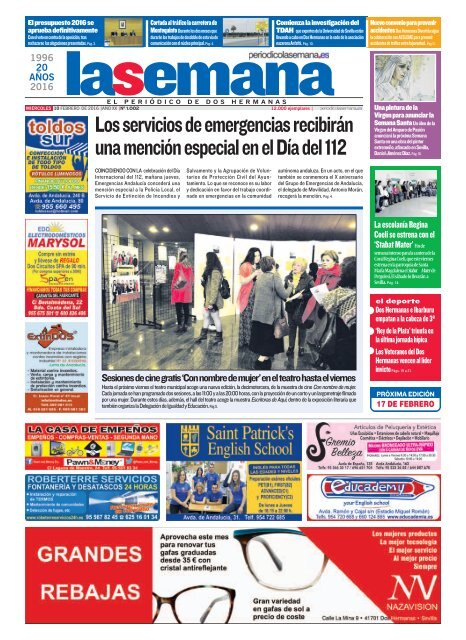 Periódico La Semana. Edición nº 1.002