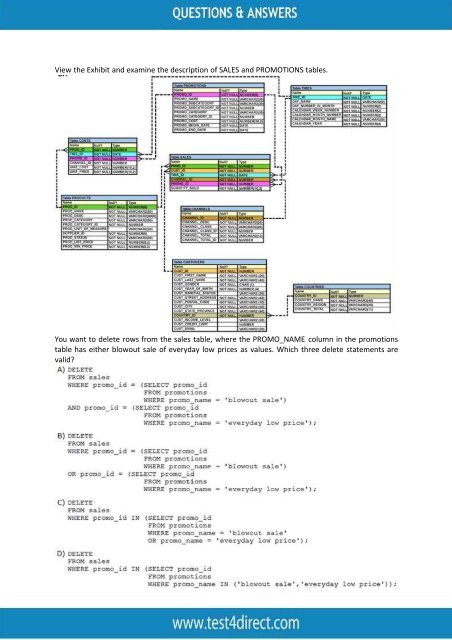 Download 1Z0-061 BrainDumps to Success in career