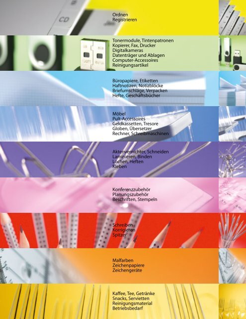 Büromaterial - Bürobedarf Katalog von www.Buerogummi.ch