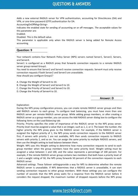 70-411 Exam BrainDumps