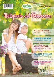 Notiziario del Benessere Febbraio - Marzo 2016 