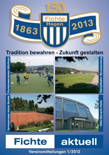 Vereinsmitteilungen 1/2012 - TSV Fichte Hagen 1863 e.V.