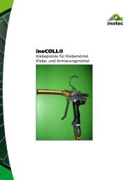 inoCOLL® Klebepistole - INOTEC GmbH