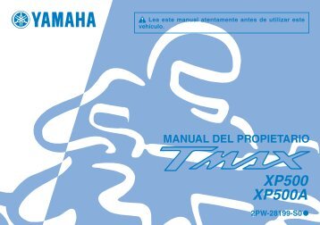 Yamaha TMAX - 2015 - Mode d'emploi EspaÃ±ol