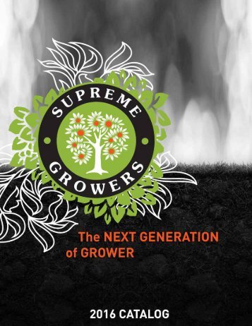 Supreme Growers Catalog 2016