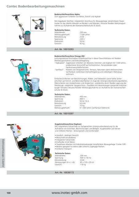 INOTEC GmbH - Maschinen und Service für Profis: - Maler