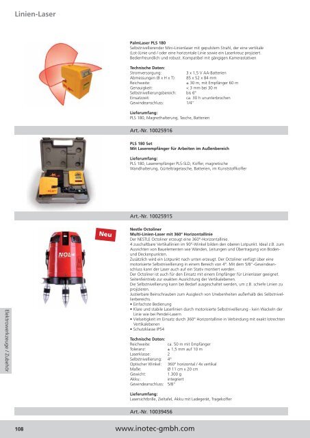 INOTEC GmbH - Maschinen und Service für Profis: - Maler