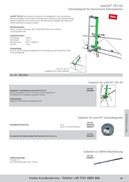 INOTEC GmbH - Maschinen und Service für Profis: - Maler